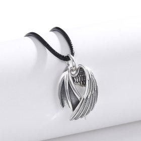 (image for) Angel Wing and Devil Wing Necklace in Sterling Silver