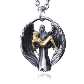 (image for) Guardian Angel Necklace in Sterling Silver