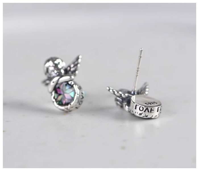 Angel Stud Earrings