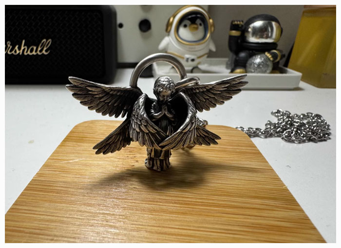 Six Wings Angel Pendant