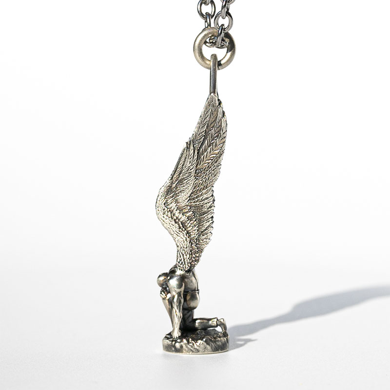 (image for) Warrior Angel Pendant in Sterling Silver